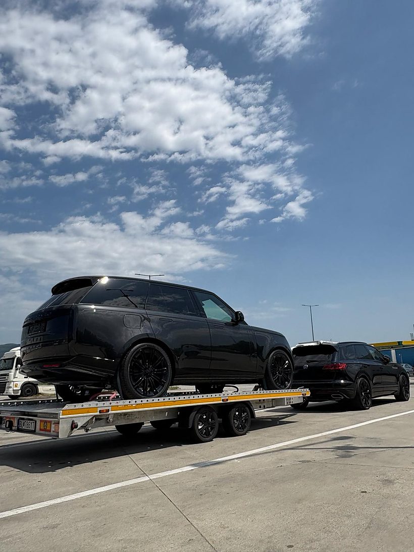 Odťahový špeciál IVECO s vozidlom